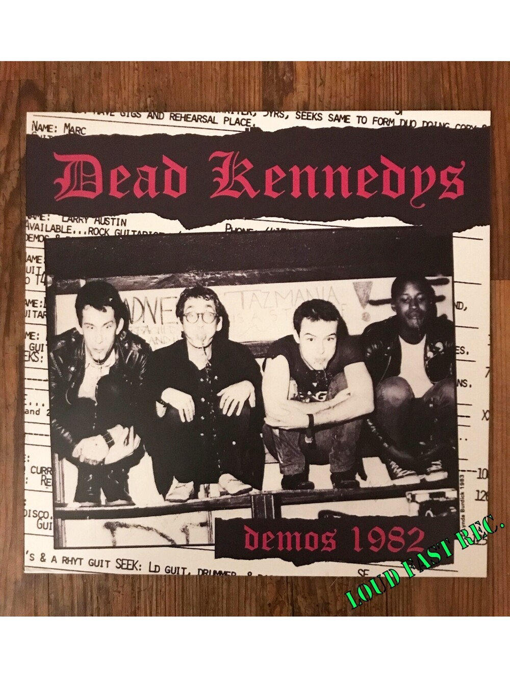 Dead Kennedys – Plastic Surgery Disasters Demos 1982 Vinyl Record LP punk